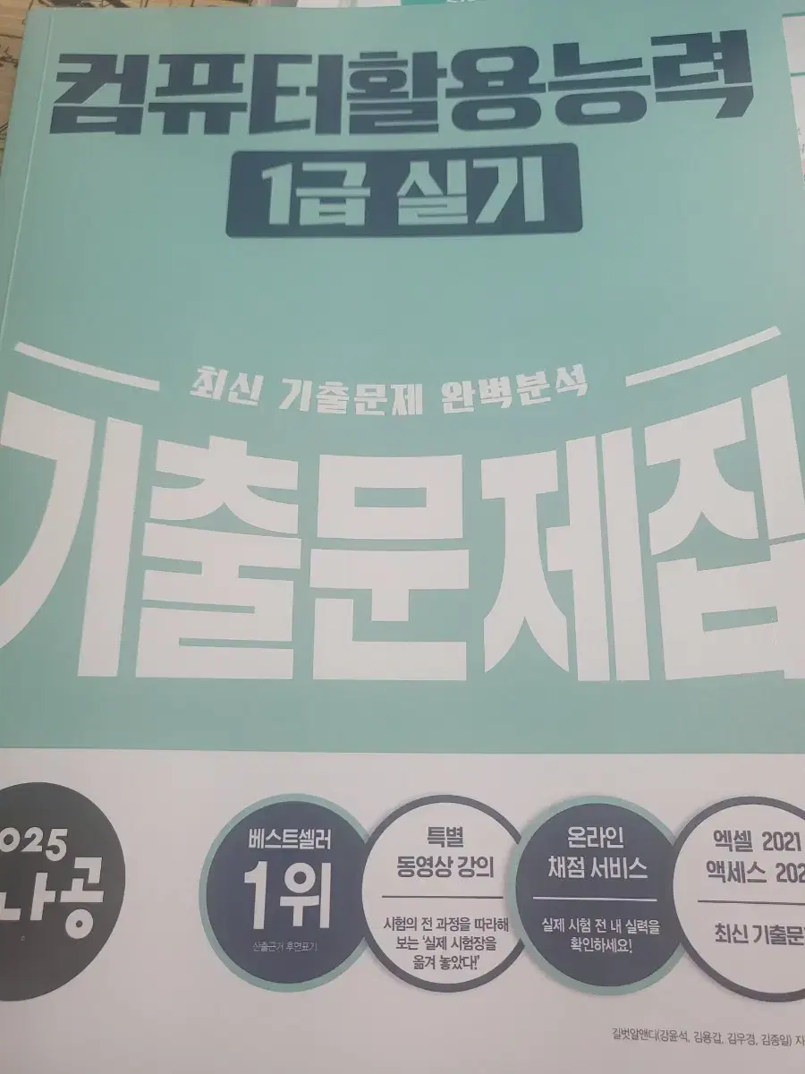 컴퓨터활용능력 1급 실기 기출 문제집